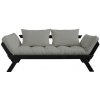 Pohovka Karup sofa Bebop *180 cm black + futon grey 746