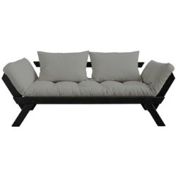Karup sofa Bebop *180 cm black + futon grey 746