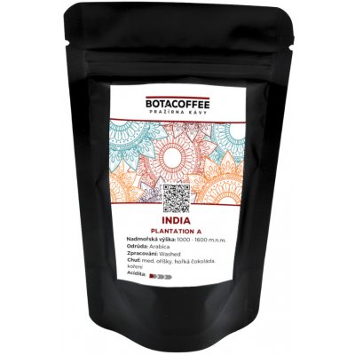 BotaCoffee India Plantation A 2025 zrnková 70 g – Hledejceny.cz