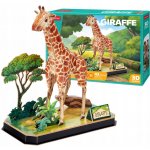 CubicFun 3D puzzle Zvířecí kamarádi Žirafa 43 ks – Zboží Mobilmania