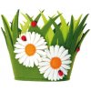 Květináč a truhlík Anděl Přerov Dekorační květináč z filcu 18x15 cm