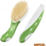 Nuk kartáček a hřebínek bílý zelený – Zboží Dáma