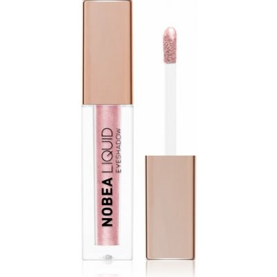 Nobea Metal Liquid Eyeshadow tekuté oční stíny Rosegold E02 4 ml – Hledejceny.cz