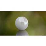 Redbass Kulatý plastový korálek 6 mm Tyrkysová, 5 ks – Zboží Mobilmania