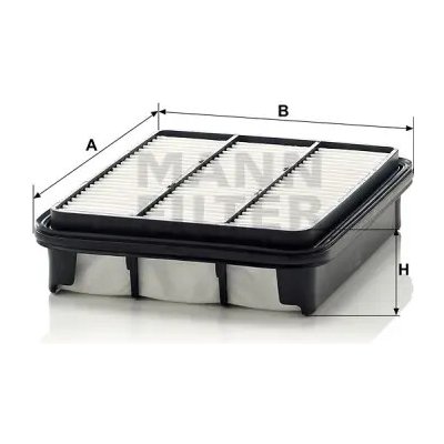 MANN FILTER Vzduchový filtr C 2438 – Hledejceny.cz