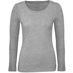 B&C Dámské tričko s dlouhým rukávem TW071 Sport Grey Heather