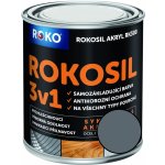 Rokosil 3v1 akryl RK 300 1100 šedá střední 0,6L – Zbozi.Blesk.cz