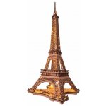 ROKR Dřevěné 3D puzzle Svítící Eiffelova věž 164 ks – Zboží Dáma