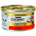 Gourmet Gold hovězí 85 g – Zboží Mobilmania