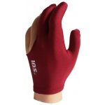 IBS kulečníková rukavice burgundy levá – Sleviste.cz