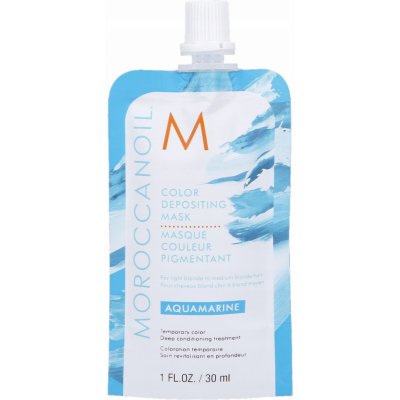 Moroccanoil Color Depositing Mask Aquamarine 30 ml – Zboží Dáma