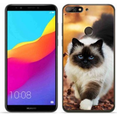 Pouzdro mmCase Gelové Huawei Y7 Prime (2018) - kočka 1 – Zboží Mobilmania