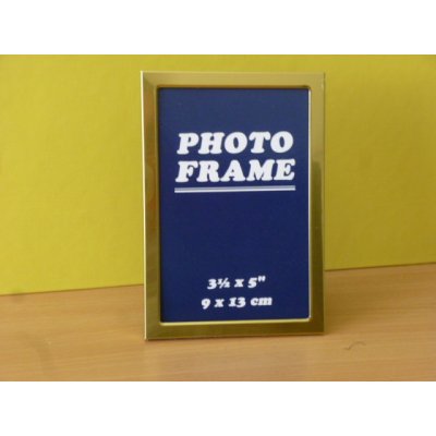 Fotorámeček MATY 01, alu 9 x 13 cm, zlatý – Zboží Živě