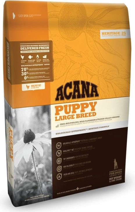 Acana Heritage Puppy Large Breed 2 x 11,4 kg