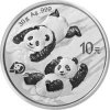 China Mint Shanghai Mint stříbrná mince Panda 2022 30 g