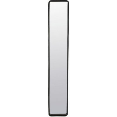Dutchbone Černé závěsné zrcadlo Blackbeam 120 cm – Hledejceny.cz
