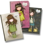 Santoro Školní sešit Gorjuss A5 linkovaný mix motivů – Zboží Mobilmania