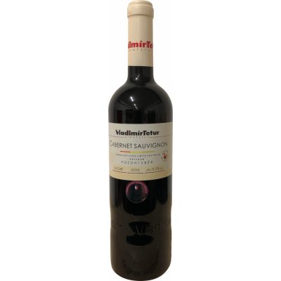 Vinařství Tetur Cabernet Sauvignon 2016 0,75 l