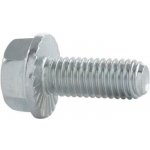 Šroub šestihranná hlava s ozub.límcem DIN6921 M6x20, 8.8 ocel pozink – Sleviste.cz