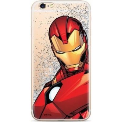 ERT Case Liquid GLITRKY MARVEL IRON MAN 005 LENOVO MOTO E6