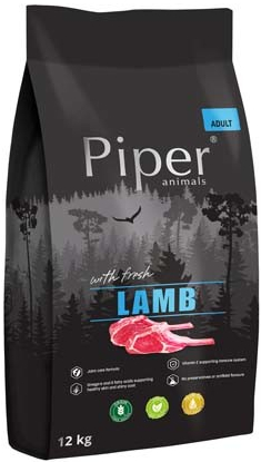 Piper ANIMALS Adult fresh Lamb pro dospělé psy s čerstvým jehněčím masem 12 kg