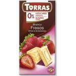 Torras Bílá s jahodami 75 g – Zboží Dáma