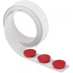 Magnetoplan Páska magnetická 5 m x 35 mm samolepící bílá – Zboží Dáma