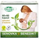 Organika pískavice & BENEDIKT 2 x 60 kapslí – Hledejceny.cz