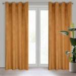 Takoy DESIGN 91 Závěs ROSA z jednobarevného měkkého sametu-HF-420925 | 140 x 250 cm – Hledejceny.cz