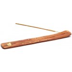 Mani Bhadra Stojánek na vonné tyčinky Elephant dřevěný 25 cm – Zboží Dáma