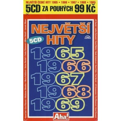 Největší hity 1965 - 1969 CD