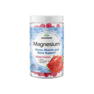 Swanson Magnesium Meloun 120 ks gummies