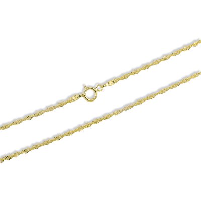 Gemmax Zlatý řetízek lambáda GUCYN-45-12401 – Zboží Dáma