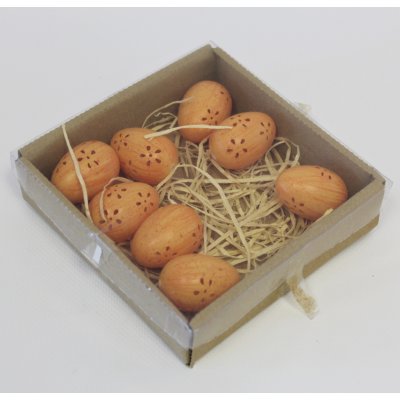 Vajíčka pvc 12ks/4cm oranžová – Hledejceny.cz