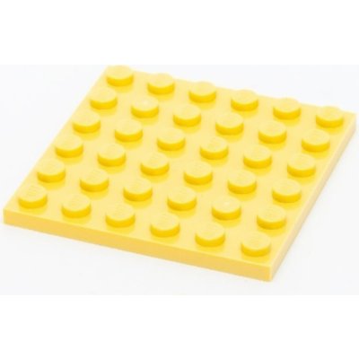 LEGO® 3958 Podložka 6x6 Světle žlutá – Hledejceny.cz