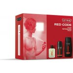 STR8 Red Code voda po holení 50 ml + deospray 150 ml + sprchový gel 250 ml dárková sada – Sleviste.cz