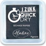 Aladine Razítkovací polštářek Izink Quick Dry černá – Zboží Mobilmania