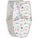 Summer Infant SwaddleMe zavinovačka 2ks zvířátka z džungle šedá