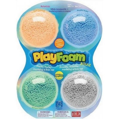 PlayFoam modelína pěnová boule set 4 ks – Hledejceny.cz