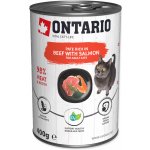 Ontario Beef with Salmon flavoured with Spirulina 6 x 400 g – Zbozi.Blesk.cz