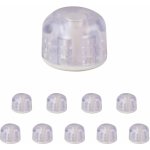 Walteco 5012BP2 Dveřní zarážka 30 x 23mm samolepicí transparentní 10 ks – Zboží Mobilmania