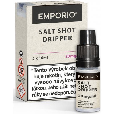Imperia Salt Shot Booster PG30/VG70 20mg 5x10ml – Zboží Mobilmania