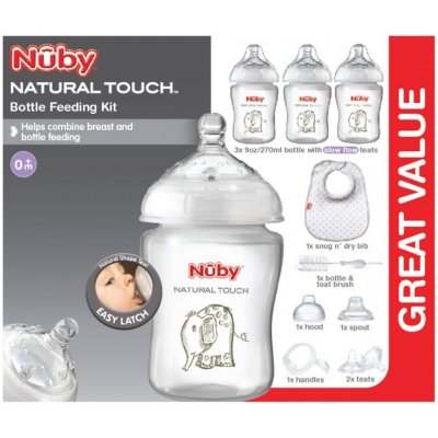 Nuby Natural Touch startovací set pro novorozence – Zboží Mobilmania