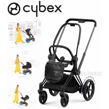 Cybex Priam podvozek e-Priam + Seat 2023 Matt Black