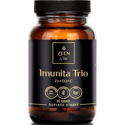 ZEEN Imunita Trio Zinek+D3+C 60 kapslí – Hledejceny.cz