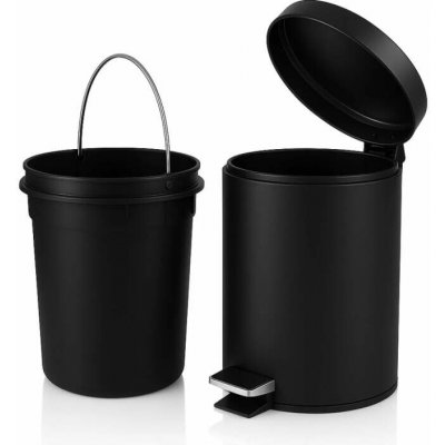 Garlist TBS-020 Odpadkový koš matná černá 20 l – Zboží Dáma