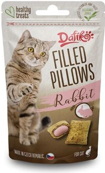 Tommi Dafíko plněné polštářky pro kočky králičí 40 g