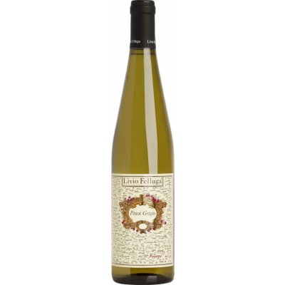 Livio Felluga Pinot Grigio Bílé 2022 13% 0,75 l (holá láhev) – Hledejceny.cz