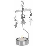 Pluto Design Rotující svícen Night Sky Silver stříbrná barva kov – Hledejceny.cz