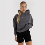 Exalted dámská oversized mikina Comfy-Nest šedá – Zboží Dáma